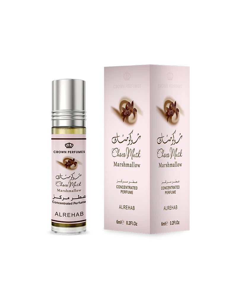 Choco Musk Marshmallow Perfume Oil – 6ml Unisex Gourmand Arabian Fragrance