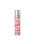 Perfume bottle labeled 'Candy Crush' on a white background