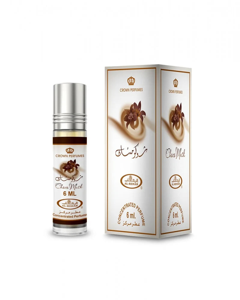 Choco Musk Perfume Oil – Unisex Vanilla & Chocolate Arabian Fragrance | 3ml & 6ml